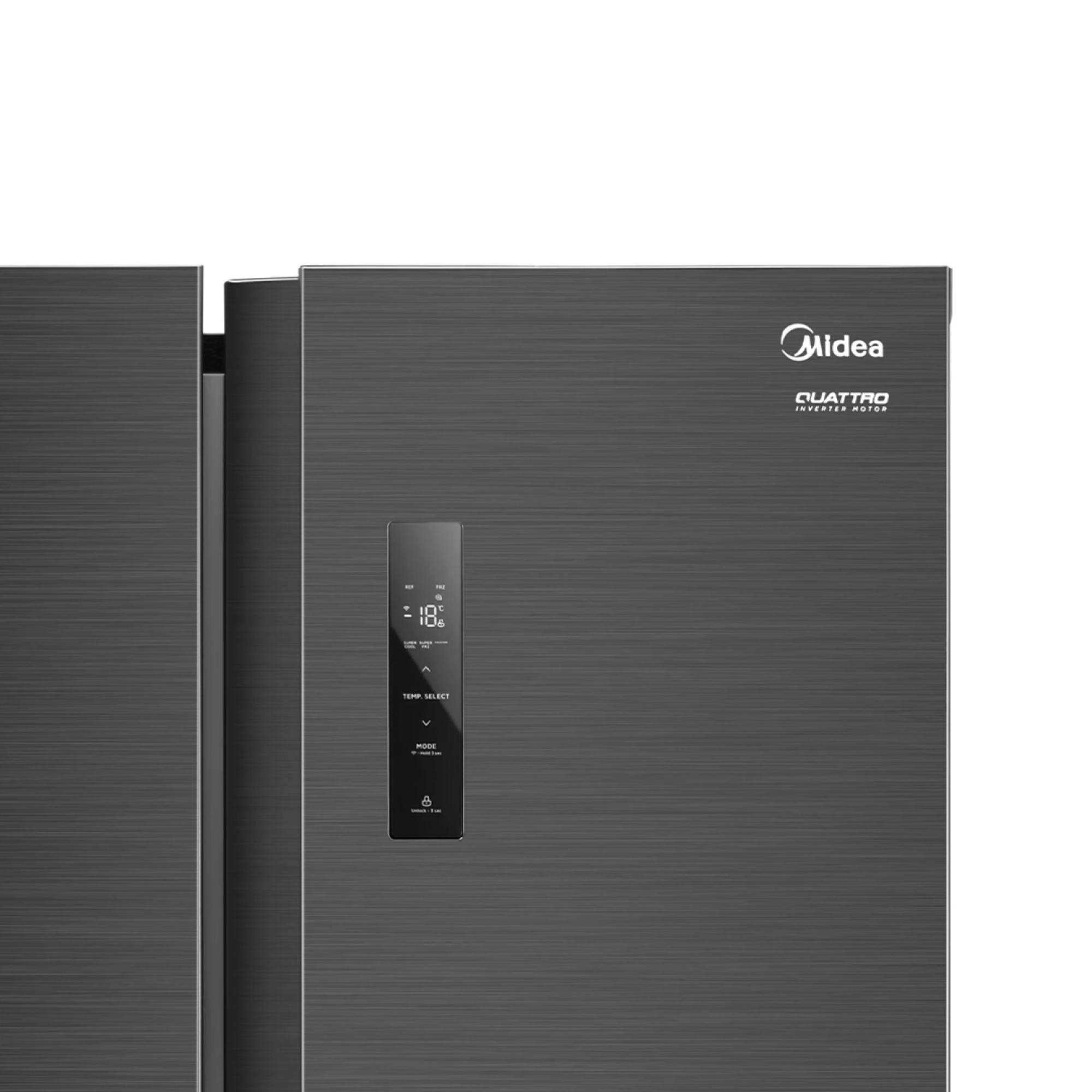 Heladera side by side Midea 587 litros c/dispensador