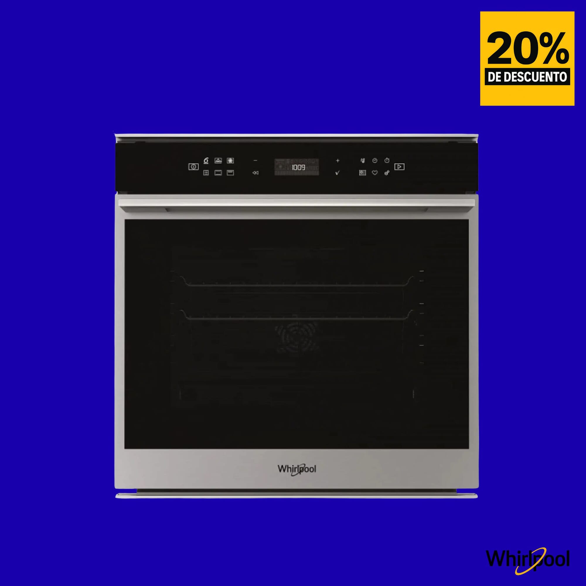 Horno de empotrar Whirlpool pirolitico