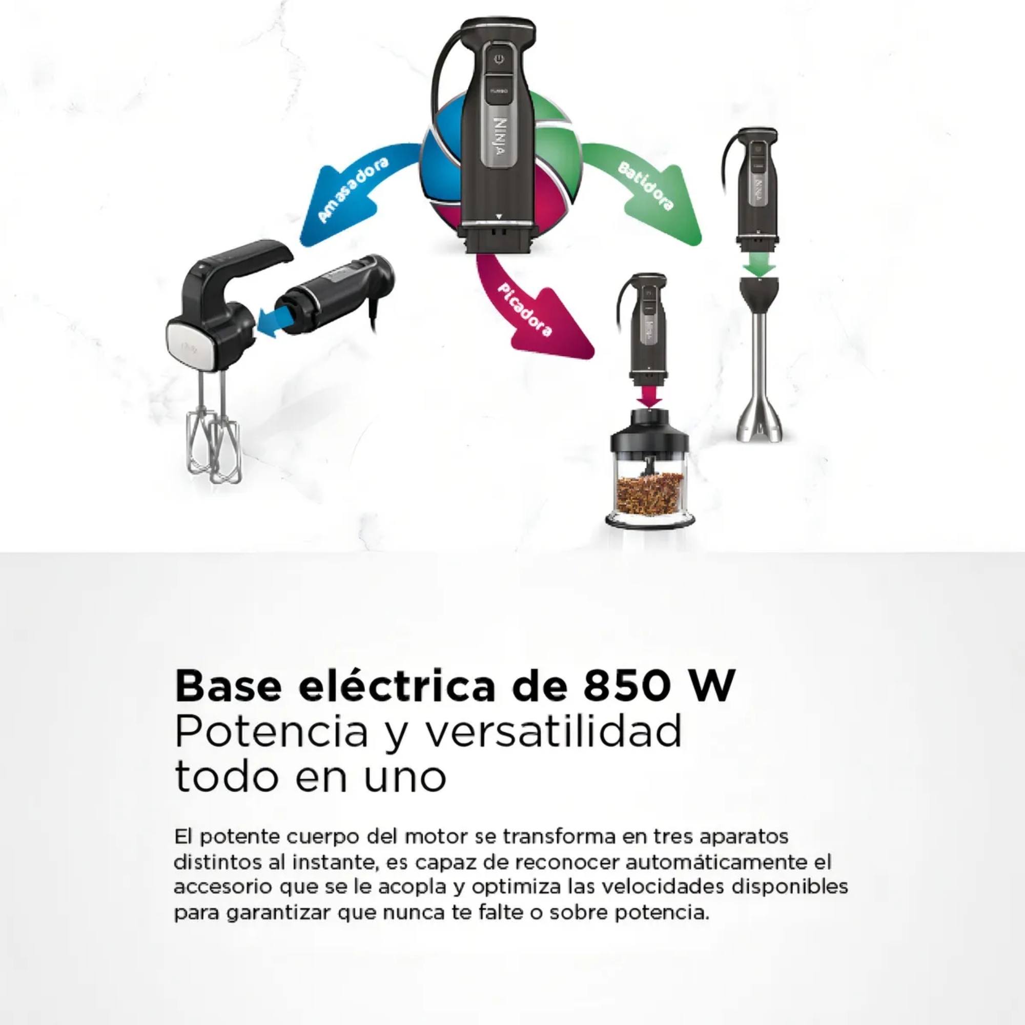 Mixer 3 en 1 Ninja 850W