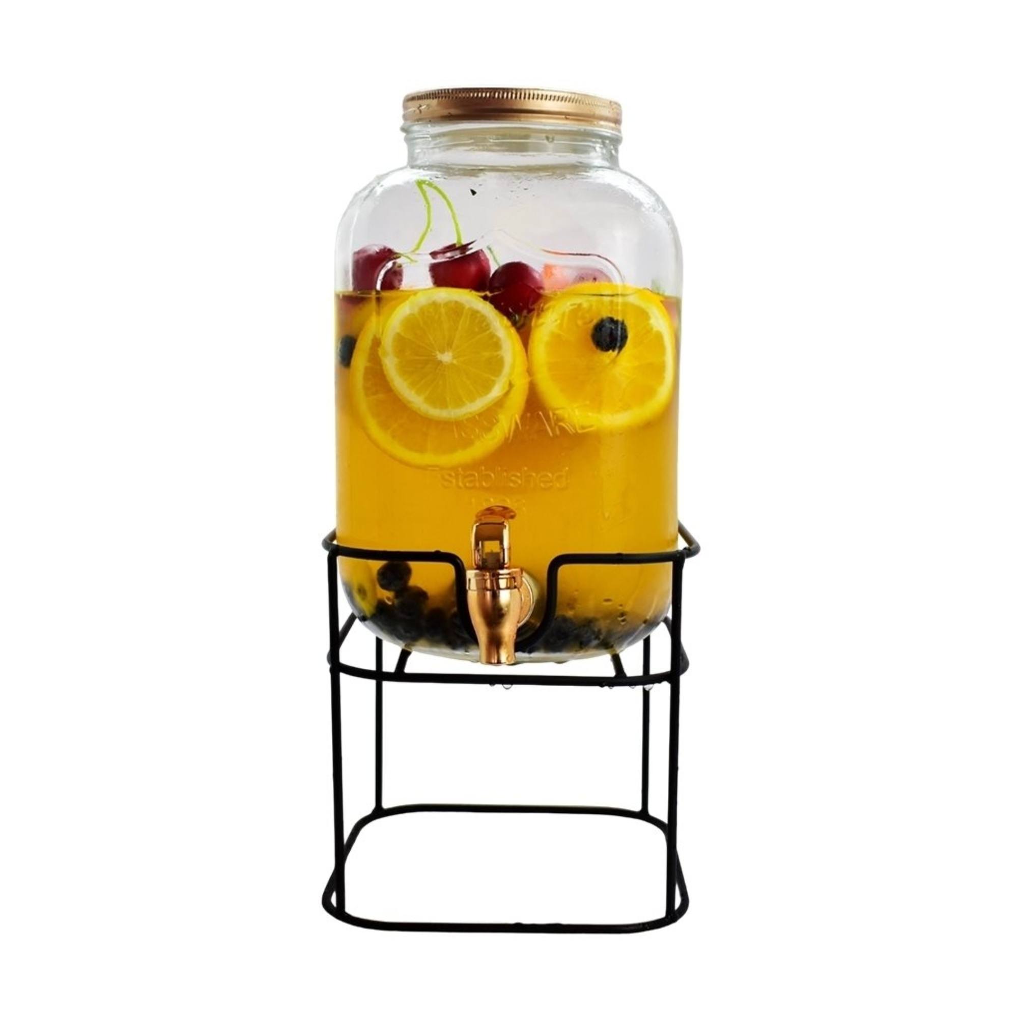 Dispensador de jugos con base 5 litros