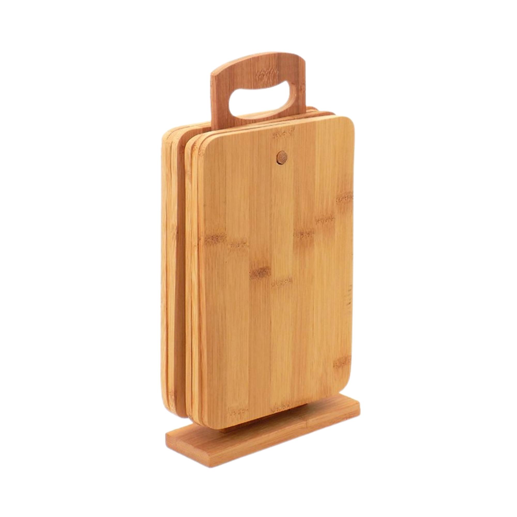 Set 6 tablas de picar y soporte
