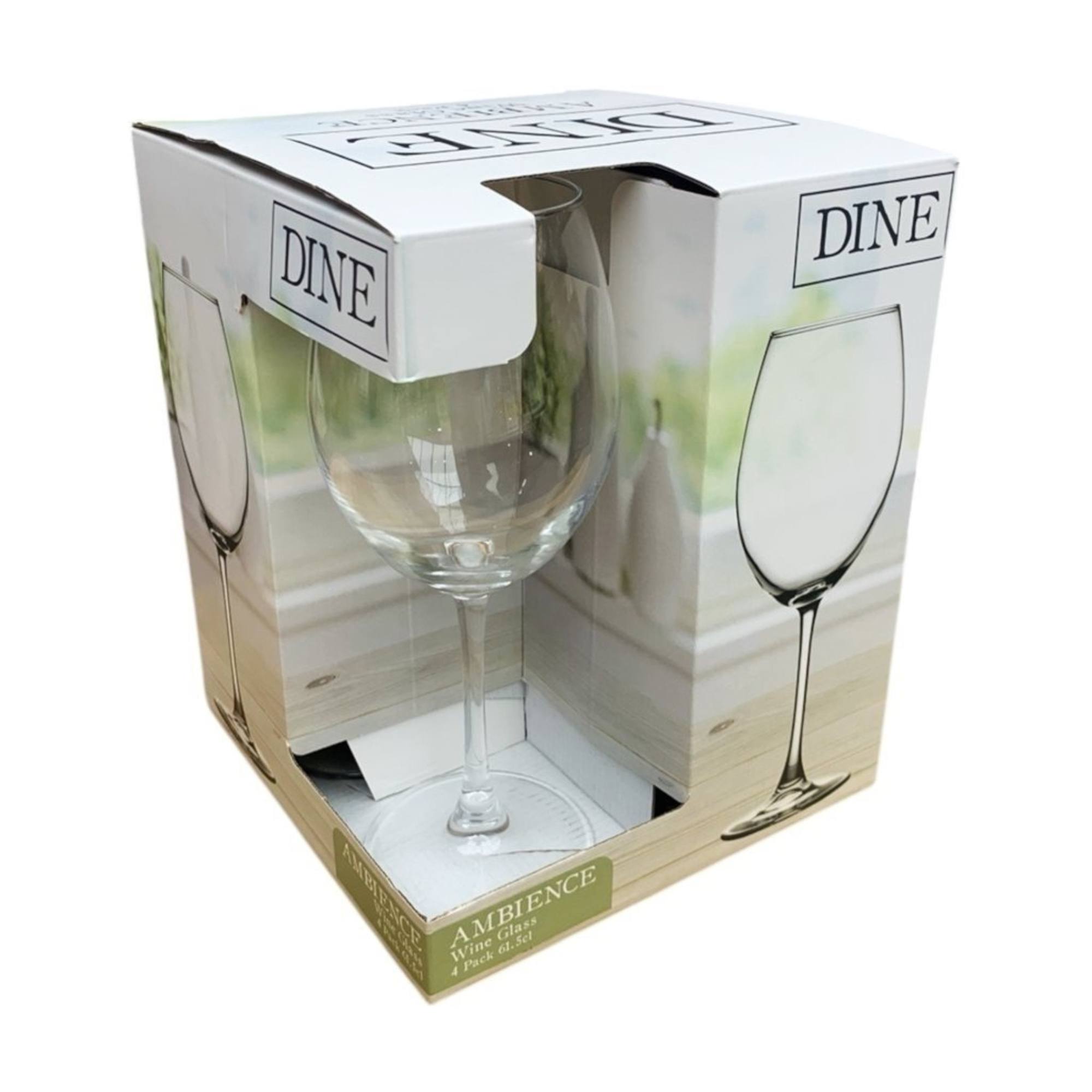 Set 4 copas de vino 615 ml ambience enoteca Pasabahce