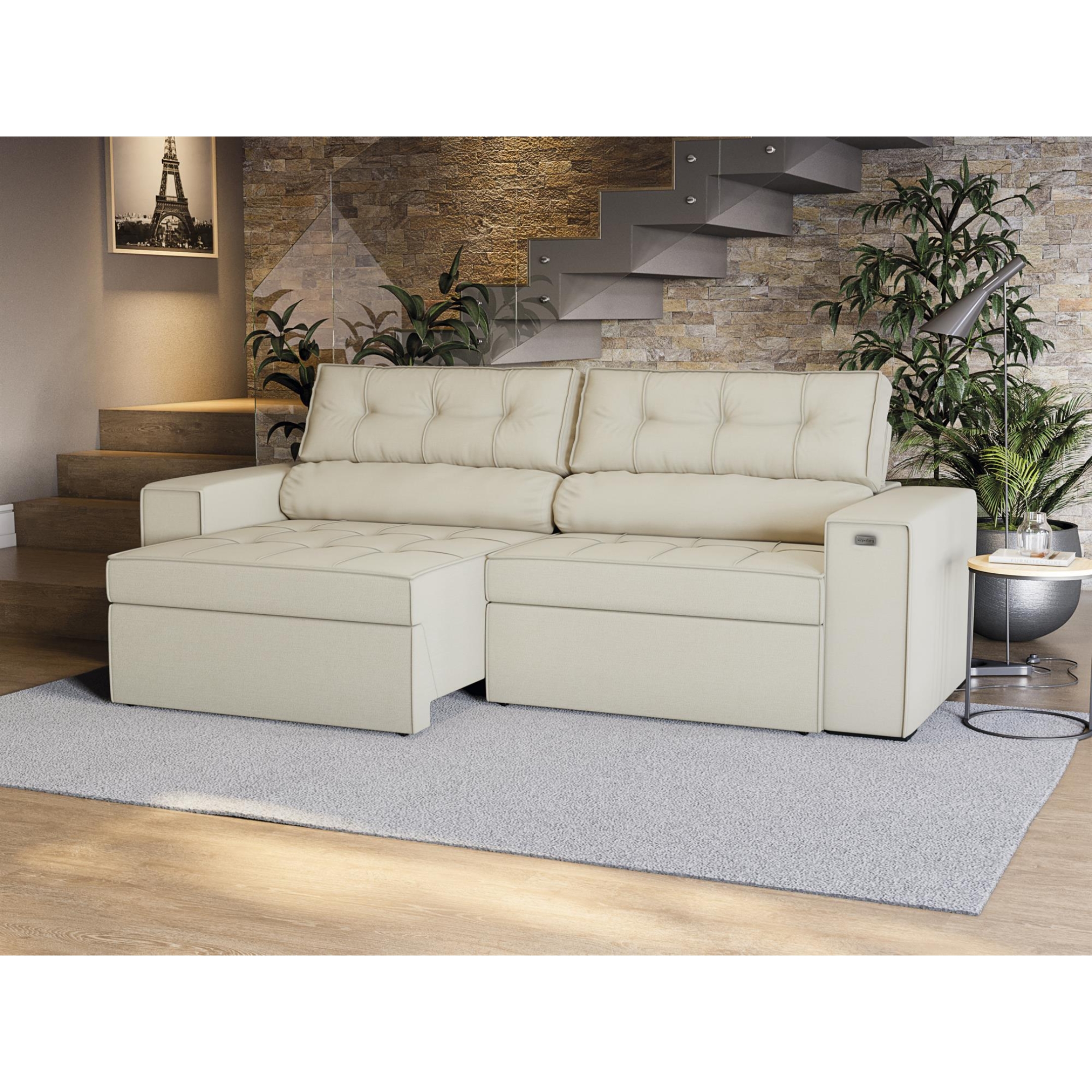 Sillón reclinable 3 cuerpos Lanús