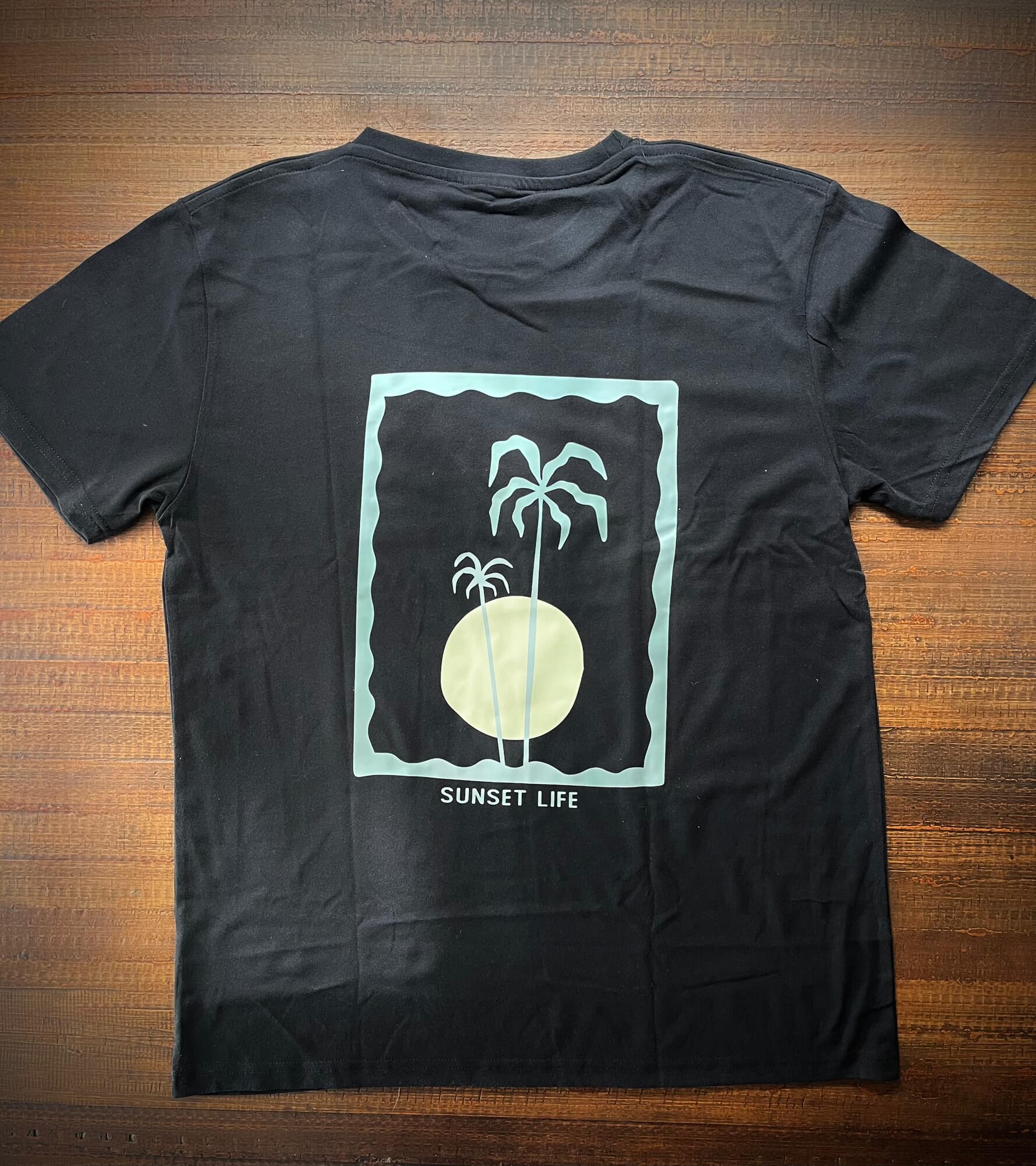 Remera basic Sunset