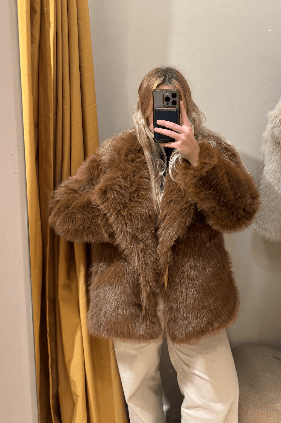Campera Fur Oversized