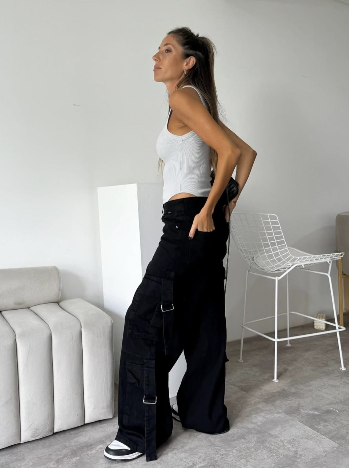 Wide leg cargo