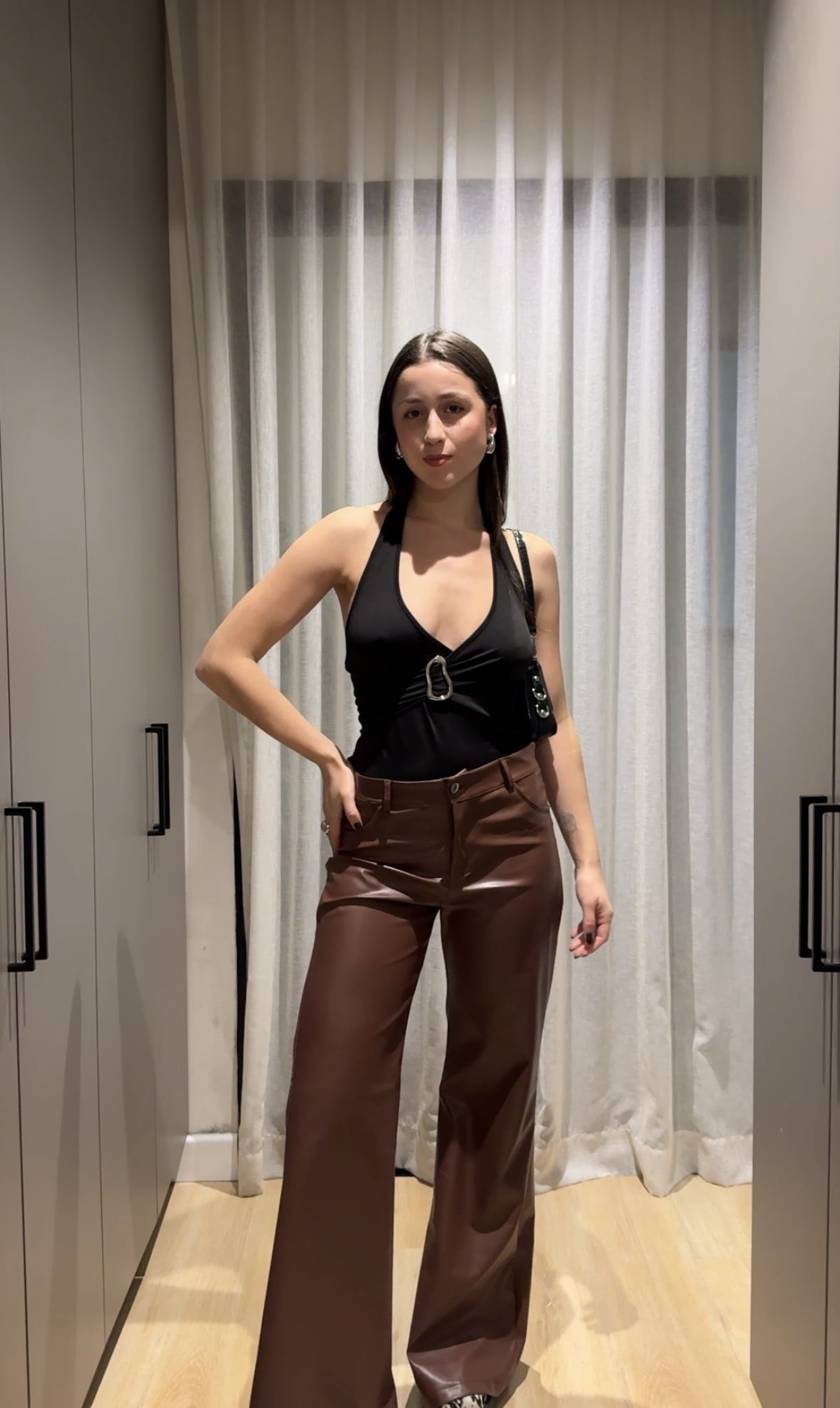 Pant cuerina