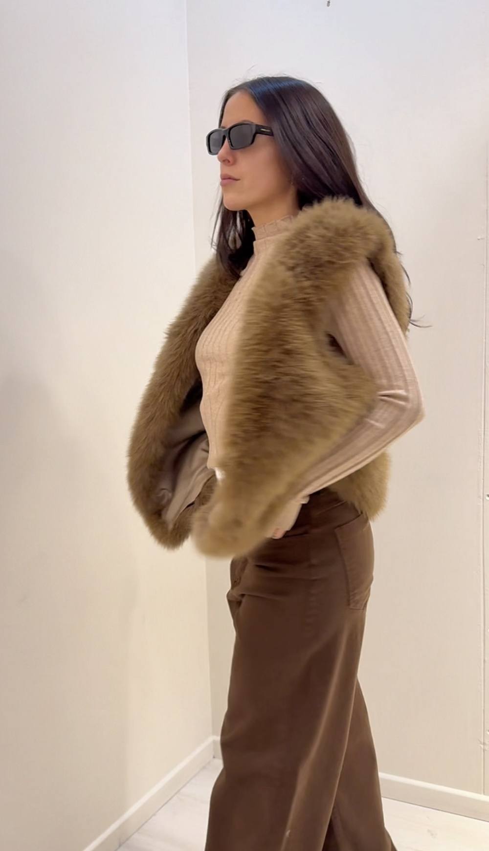 Chaleco fur