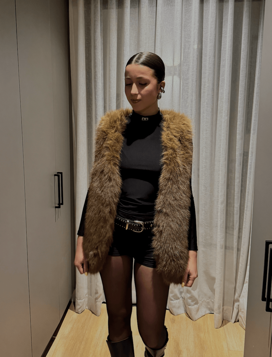 Chaleco fur