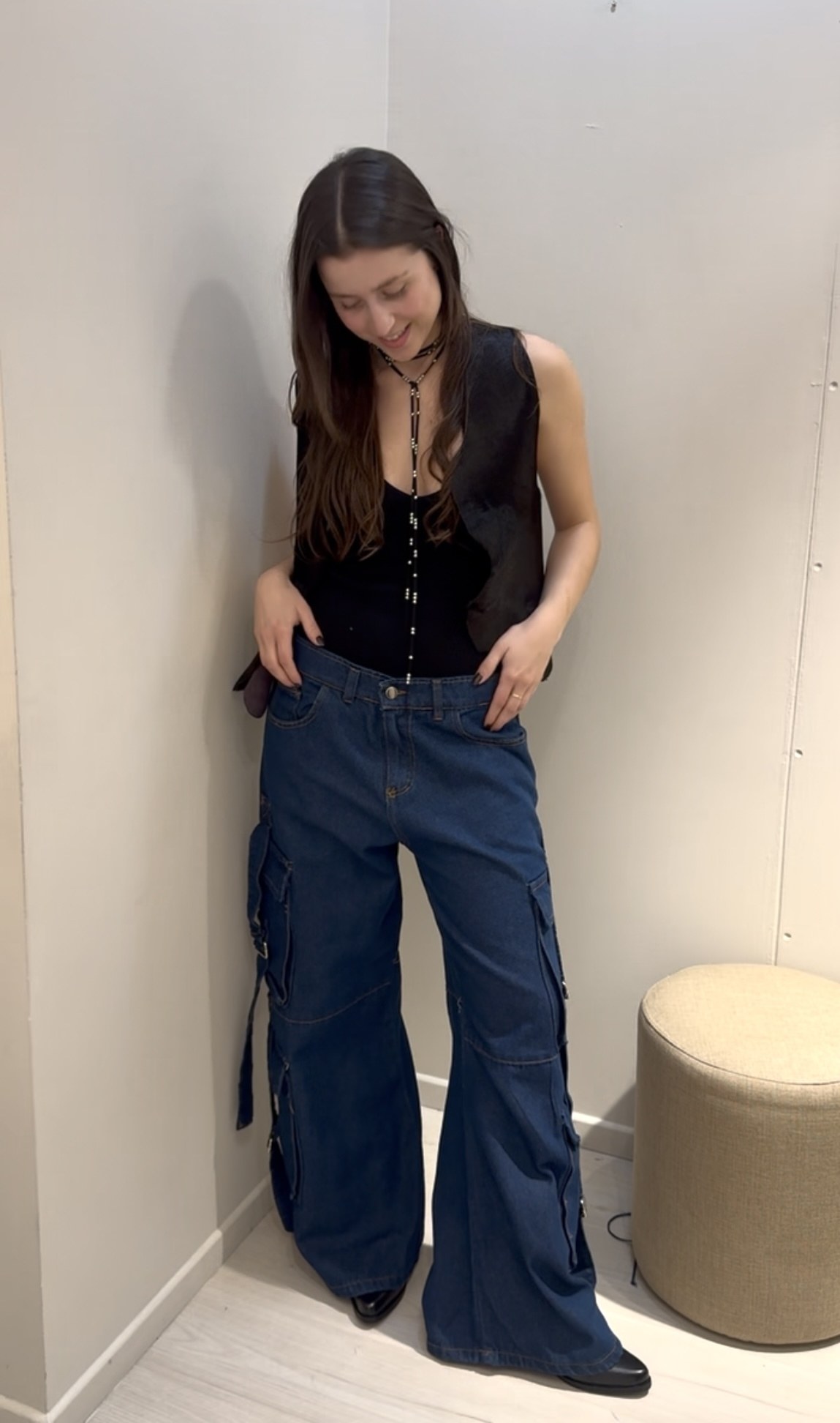 Wide leg cargo