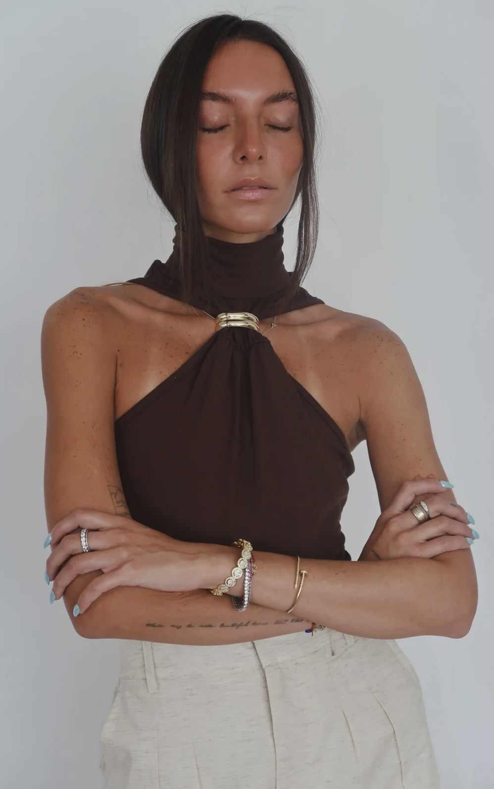 Top anillo al cuello