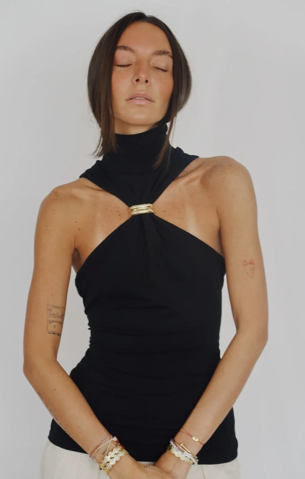 Top anillo al cuello
