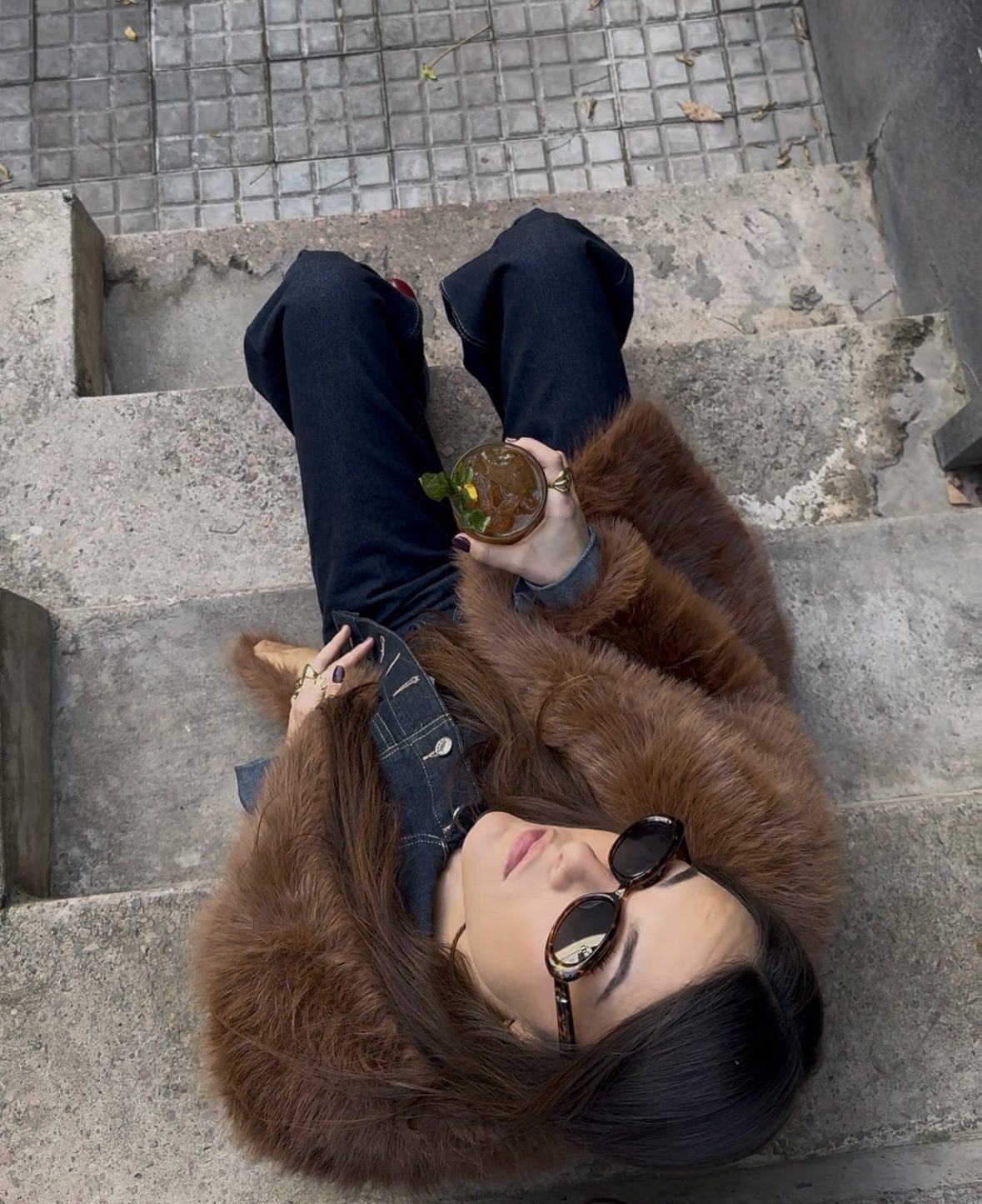 Campera Fur Oversized