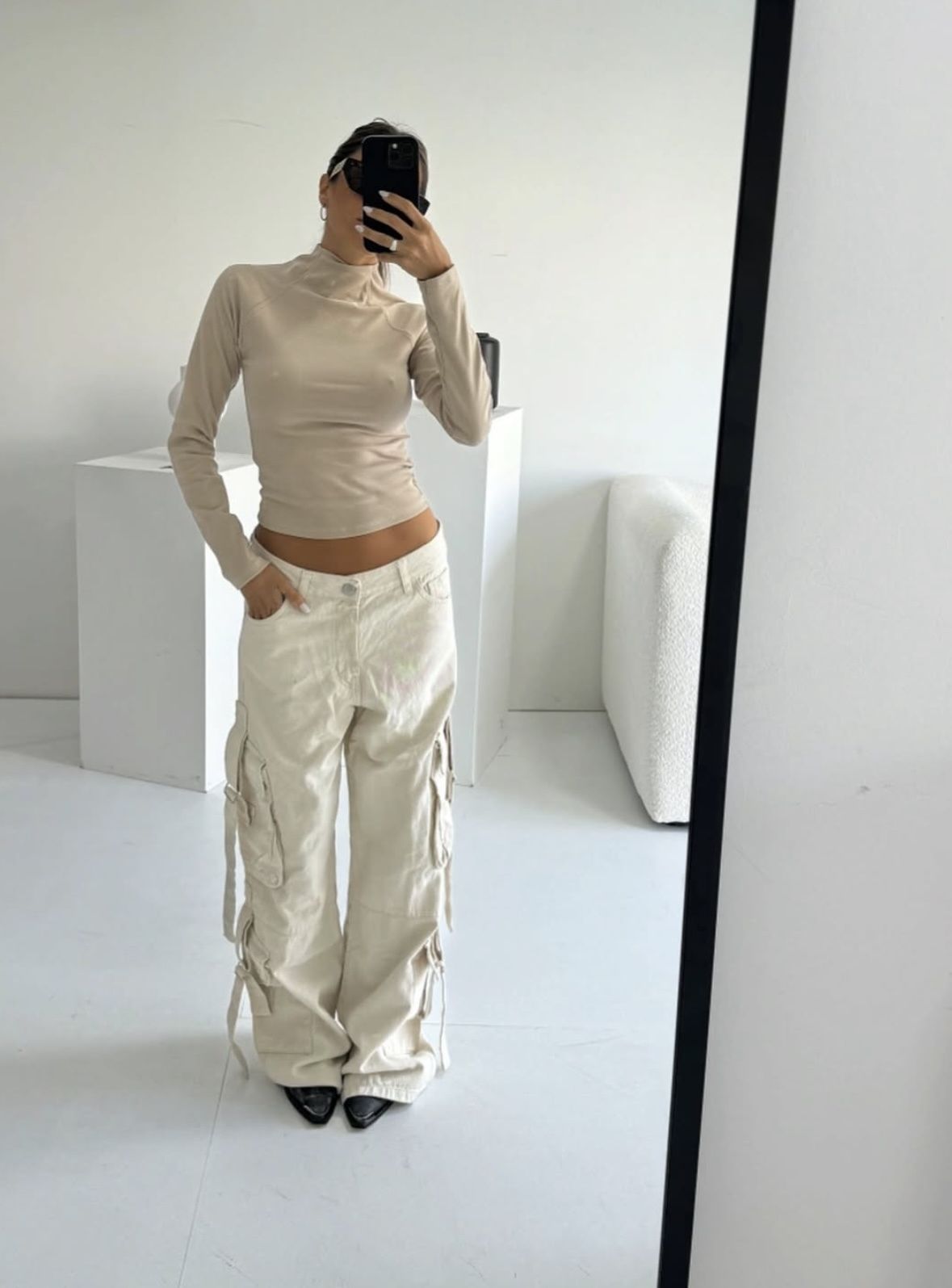 Wide leg cargo