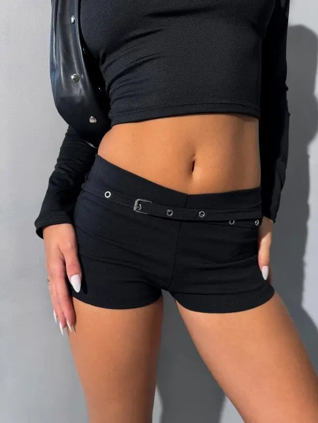 Micro short con cinto 