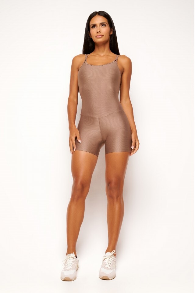 JUMPSUIT CORTO ESSENCE CON TIRAS