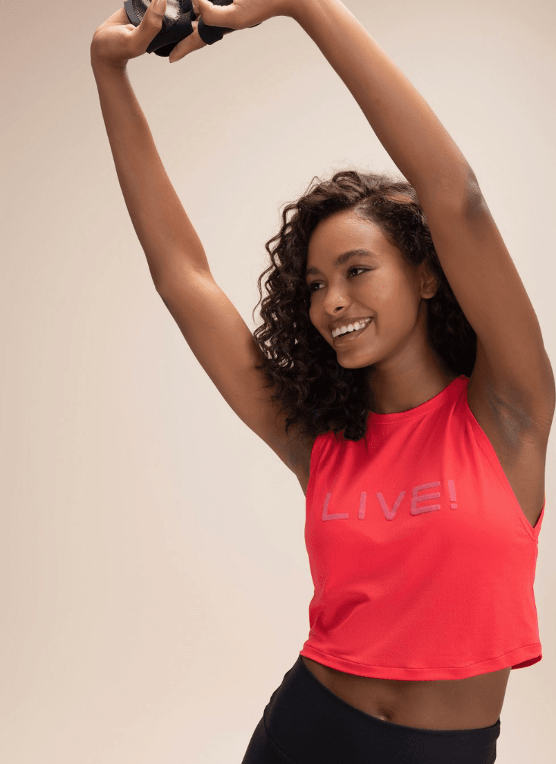 Musculosa Cropped LIVE!