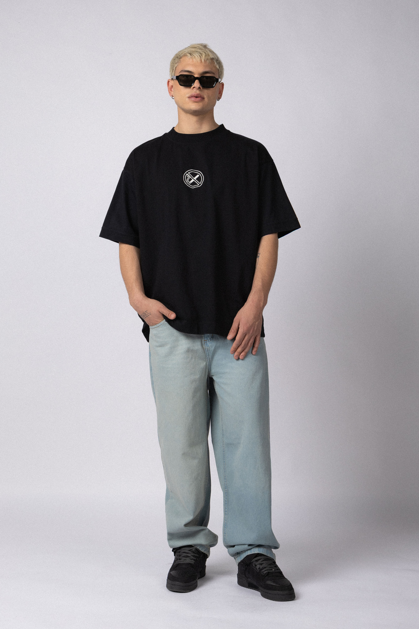 Remera Over GR Burn