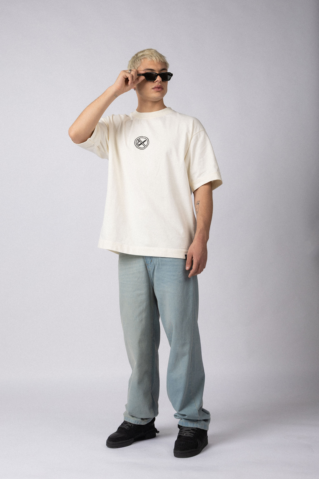 Remera Over GR Burn