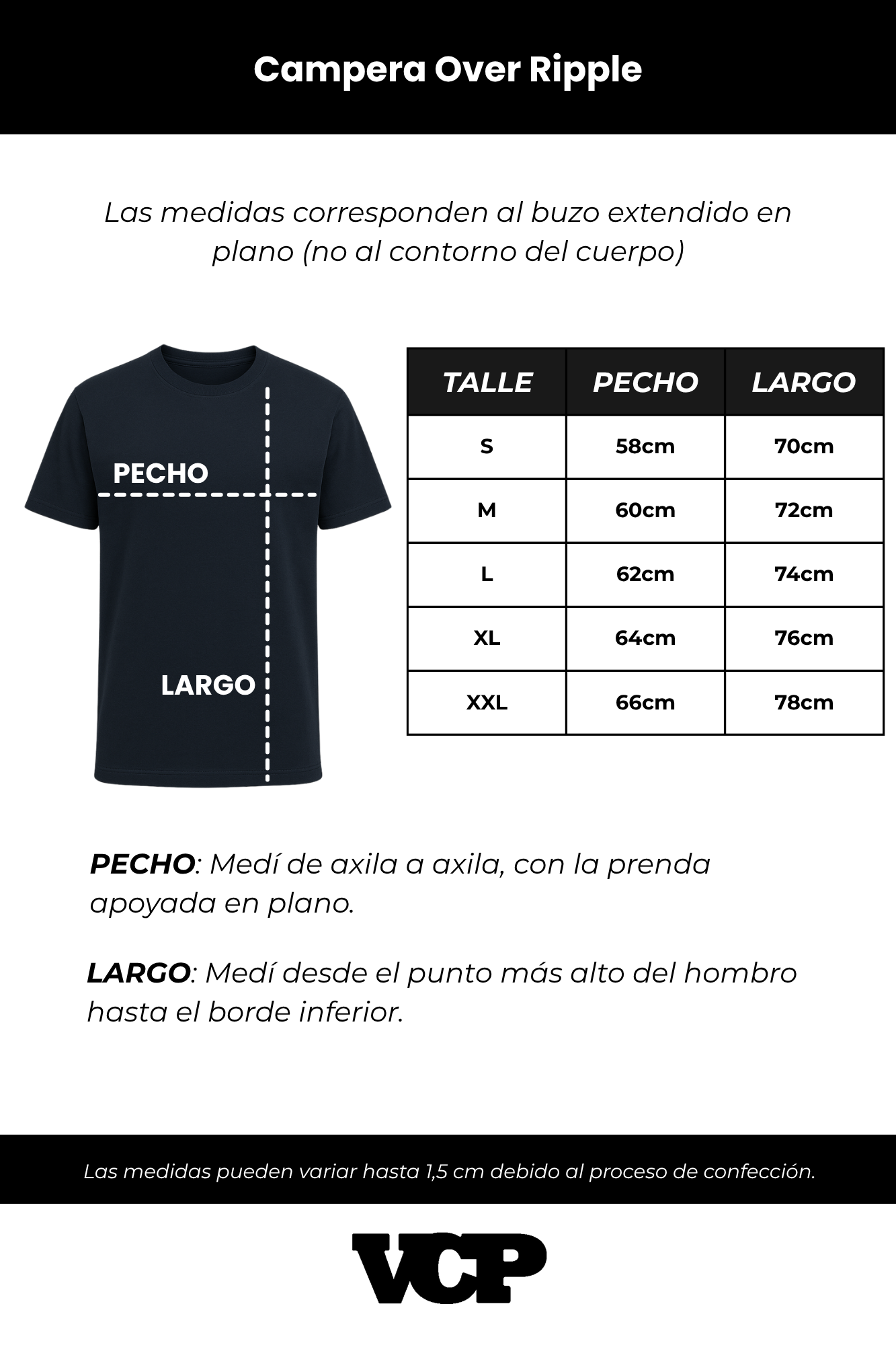 Campera Over Ripple